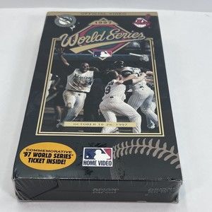 Official 1997 MLB World Series Video NEW SEALED Florida Marlins